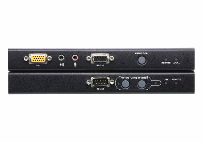 Удлинитель консоли (клав./мышь USB+мон.+аудио+RS232) на 200м ATEN CE750A — для бизнеса и офиса Удлинитель консоли (клав./мышь USB+мон.+аудио+RS232) на 200м ATEN CE750A — для бизнеса и офиса