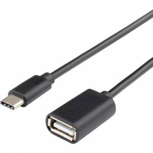 Кабель 0.1 m type-c <=> USB OTG Кабель Atcom 0.1 м (AT4716)