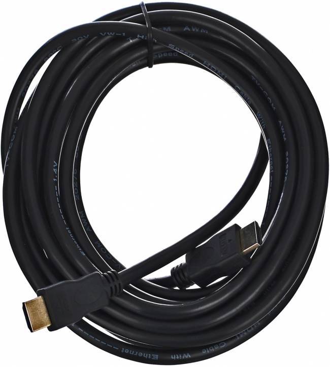Кабель цифровой HDMI19M to HDMI19M, V1.4+3D, 5m TV-COM <CG150S-5M> TV-COM HDMI (m) - HDMI (m) 5м — для бизнеса и офиса