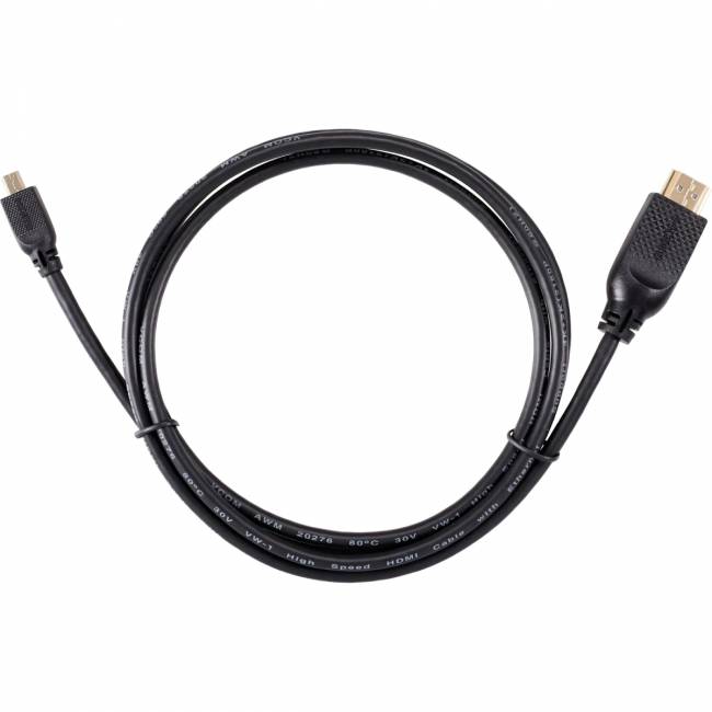 Кабель HDMI-19M --MicroHDMI-19M ver 2.0 1.5m VCOM <CG587-1.5M> VCOM CG587-1.5M — для бизнеса и офиса Кабель HDMI-19M --MicroHDMI-19M ver 2.0 1.5m VCOM <CG587-1.5M> VCOM CG587-1.5M — для бизнеса и офиса