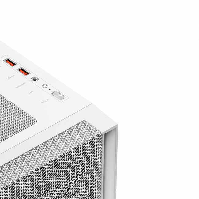 Корпус без блока питания PcCooler C3D510 WH ARGB — для бизнеса и офиса Корпус без блока питания PcCooler C3D510 WH ARGB — для бизнеса и офиса