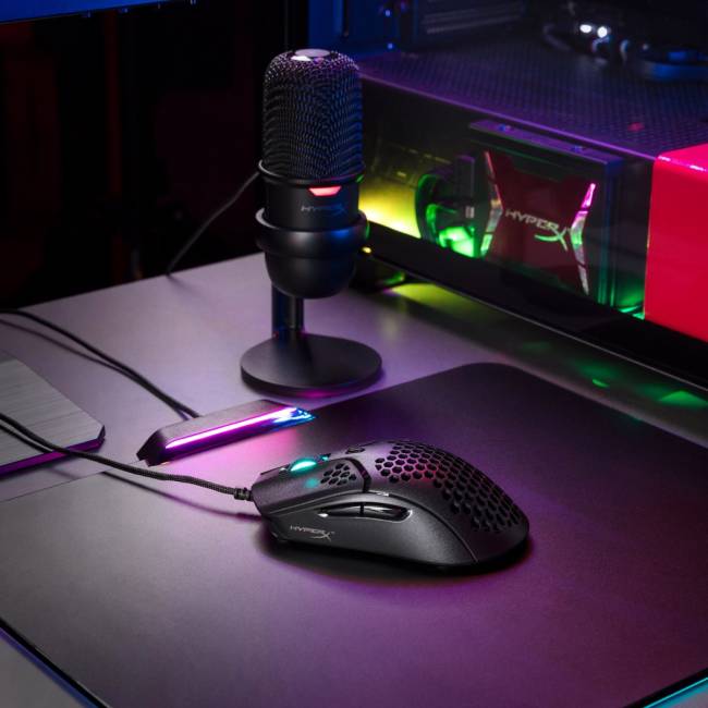 Манипулятор игровой мышь HyperX Haste HMSH1-A-BK/G (4P5P9AA) — для бизнеса и офиса