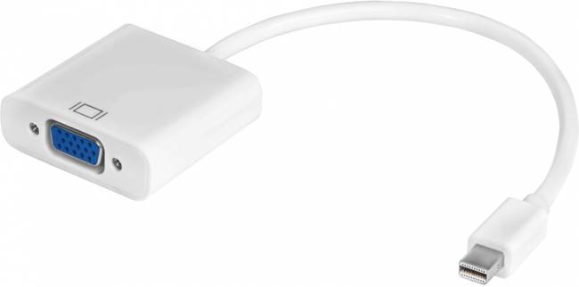 Greenconnect Адаптер-переходник Apple mini DisplayPort 20M > VGA 15F, GCR-MDP2VGA Greenconnect Apple mini DisplayPort 20M > VGA 15F — для бизнеса и офиса