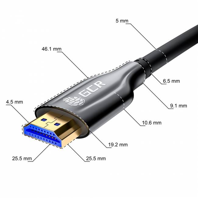 GCR Кабель 20m оптический HDMI 2.1 8K 60Hz, для подключения SmartTV, AppleTV, XBOX Series X, PS5, GCR-52435 Greenconnect HDMI (m) - HDMI (m) 20м — для бизнеса и офиса GCR Кабель 20m оптический HDMI 2.1 8K 60Hz, для подключения SmartTV, AppleTV, XBOX Series X, PS5, GCR-52435 Greenconnect HDMI (m) - HDMI (m) 20м — для бизнеса и офиса