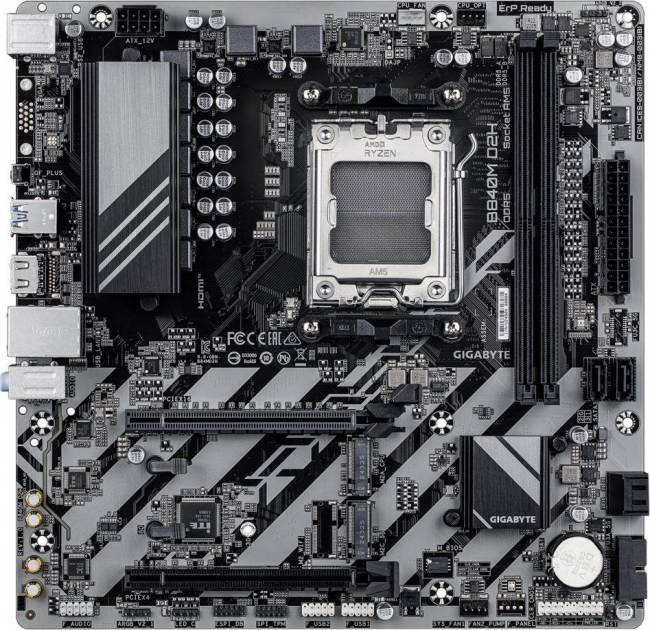 Материнская плата Gigabyte B840M D2H — для бизнеса и офиса Материнская плата Gigabyte B840M D2H — для бизнеса и офиса