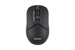 Мышь A4Tech Fstyler FB12 черный оптич. 1200dpi беспров. BT/Radio USB 3but (FB12 BLACK) A4Tech FB12 BLACK
