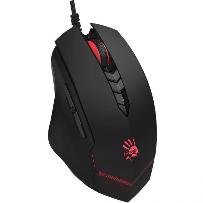 Мышь A4Tech Bloody V8 черный оптич. 3200dpi USB 8but A4Tech V8 — для бизнеса и офиса Мышь A4Tech Bloody V8 черный оптич. 3200dpi USB 8but A4Tech V8 — для бизнеса и офиса