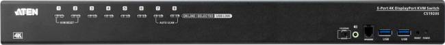 KVM-переключатель 8-Port USB 3.0 4K DisplayPort KVM Switch (CS19208) ATEN CS19208 — для бизнеса и офиса KVM-переключатель 8-Port USB 3.0 4K DisplayPort KVM Switch (CS19208) ATEN CS19208 — для бизнеса и офиса