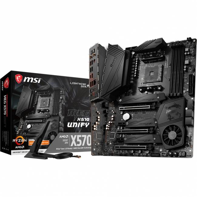 Материнская плата MSI MEG X570 UNIFY — для бизнеса и офиса Материнская плата MSI MEG X570 UNIFY — для бизнеса и офиса