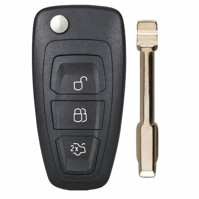 Корпус выкидного ключа FORD 3 кнопки FO-6 FO21 — для бизнеса и офиса Корпус выкидного ключа FORD 3 кнопки FO-6 FO21 — для бизнеса и офиса