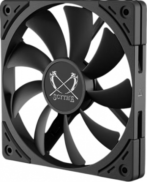 Кулер для корпуса Scythe Kaze Flex II 120 Slim Black