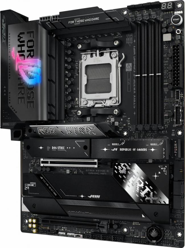 Материнская плата ASUS ROG STRIX X870E-E GAMING WIFI — для бизнеса и офиса Материнская плата ASUS ROG STRIX X870E-E GAMING WIFI — для бизнеса и офиса