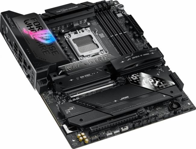 Материнская плата ASUS ROG STRIX X870E-E GAMING WIFI — для бизнеса и офиса Материнская плата ASUS ROG STRIX X870E-E GAMING WIFI — для бизнеса и офиса