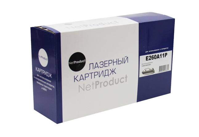 Тонер-картридж NetProduct (N-E260A11P) для Lexmark E260/E360/E460, 3,5K — для бизнеса и офиса Тонер-картридж NetProduct (N-E260A11P) для Lexmark E260/E360/E460, 3,5K — для бизнеса и офиса