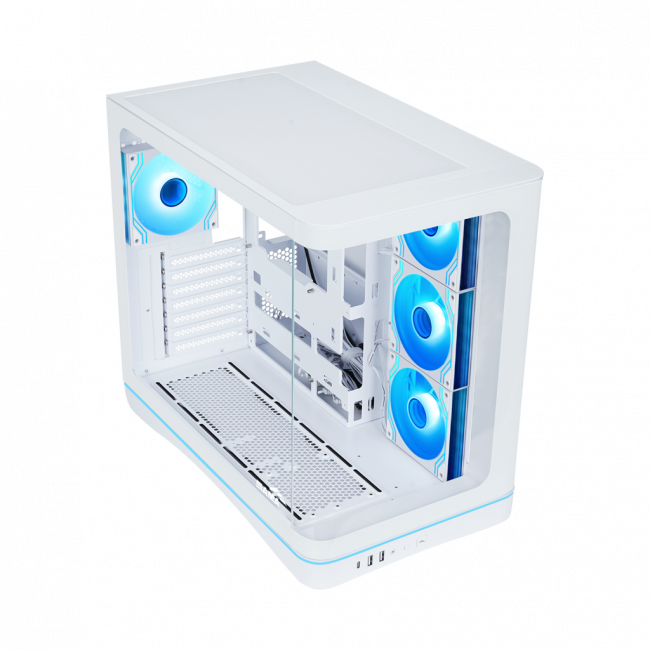 Корпус ПК без блока питания SAMA V62S-WHADA4X1-GL — для бизнеса и офиса