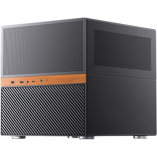 Корпус без блока питания JONSBO N6 Black — для бизнеса и офиса