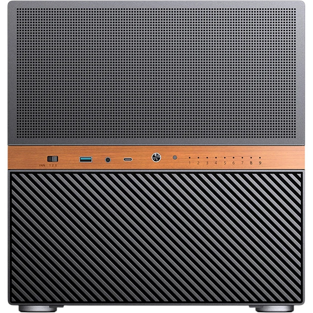 Корпус без блока питания JONSBO N6 Black — для бизнеса и офиса