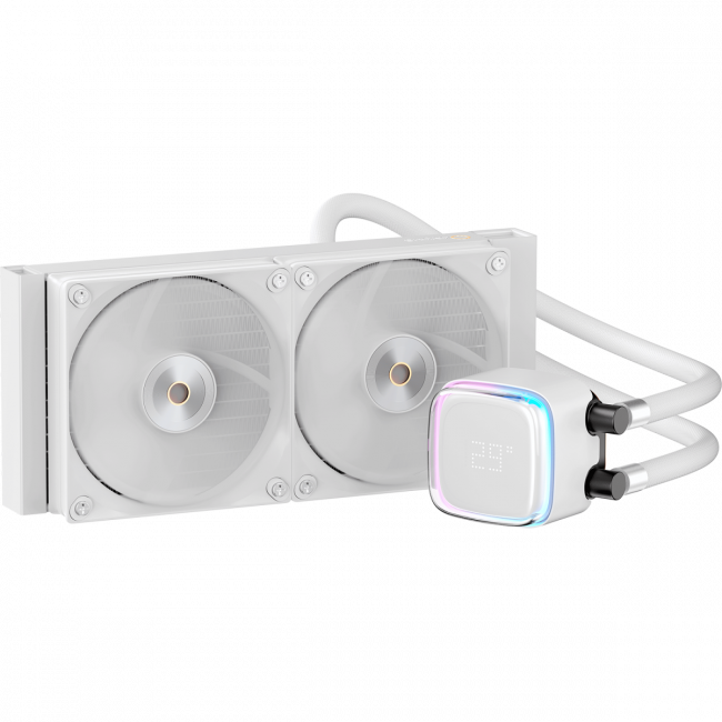 Система жидкостного охлаждения Ocypus Iota-L24-WH2ANWNN00X-GL White — для бизнеса и офиса Система жидкостного охлаждения Ocypus Iota-L24-WH2ANWNN00X-GL White — для бизнеса и офиса