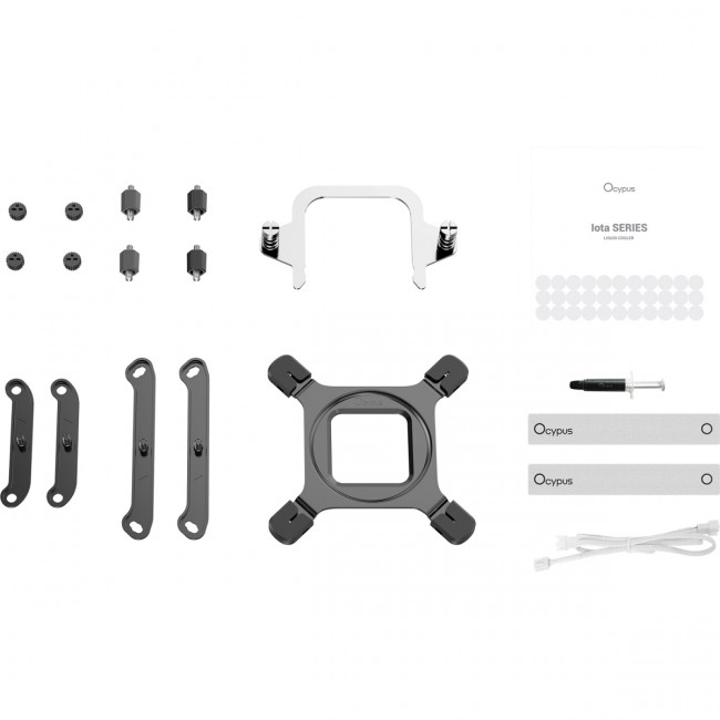 Система жидкостного охлаждения Ocypus Iota-L24-WH2ANWNN00X-GL White — для бизнеса и офиса Система жидкостного охлаждения Ocypus Iota-L24-WH2ANWNN00X-GL White — для бизнеса и офиса