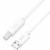 GCR Кабель Premium 1.0m USB 2.0, AM/BM, белый нейлон 28/24 AWG, экран, армированный, морозостойкий, GCR-54211 Кабель Greenconnect 1 м (GCR-54211) — для бизнеса и офиса