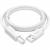 GCR Кабель Premium 1.0m USB 2.0, AM/BM, белый нейлон 28/24 AWG, экран, армированный, морозостойкий, GCR-54211 Кабель Greenconnect 1 м (GCR-54211) — для бизнеса и офиса
