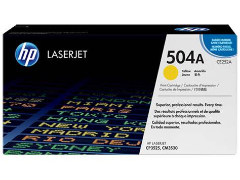 Картридж HP CLJ CP3525/CM3530 (O) CE252A, Y, 7K — для бизнеса и офиса Картридж HP CLJ CP3525/CM3530 (O) CE252A, Y, 7K — для бизнеса и офиса