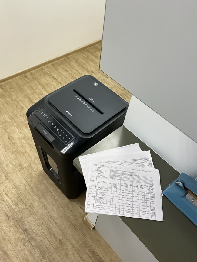 Уничтожитель документов ГЕЛЕОС АП55-4 Гелеос АП55-4 — для бизнеса и офиса