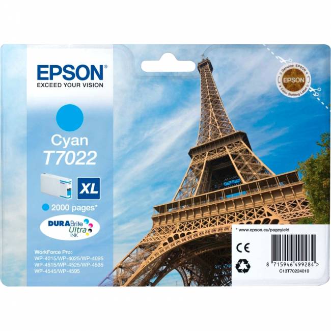 Картридж Epson C13T70224010 — для бизнеса и офиса Картридж Epson C13T70224010 — для бизнеса и офиса