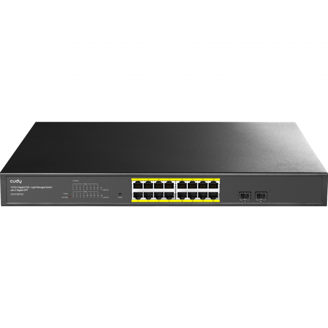 Коммутатор Cudy GS1016EPS2 — для бизнеса и офиса Коммутатор Cudy GS1016EPS2 — для бизнеса и офиса