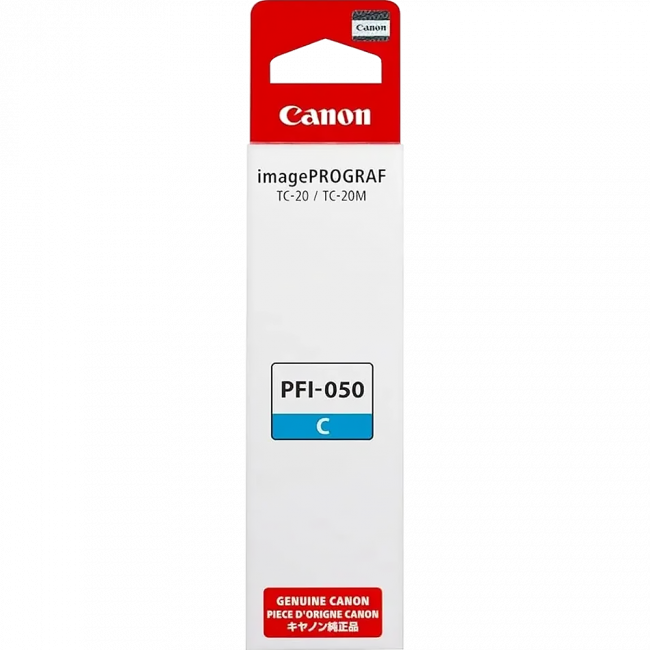 Картридж Canon PFI-050C CYAN (5699C001) — для бизнеса и офиса Картридж Canon PFI-050C CYAN (5699C001) — для бизнеса и офиса