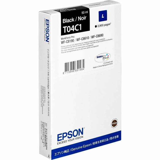 Картридж Epson C13T04C140 — для бизнеса и офиса