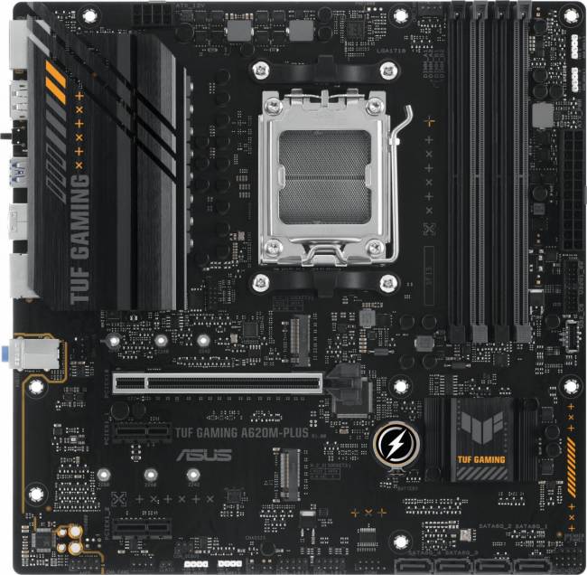 Материнская плата ASUS TUF GAMING A620M-PLUS — для бизнеса и офиса Материнская плата ASUS TUF GAMING A620M-PLUS — для бизнеса и офиса