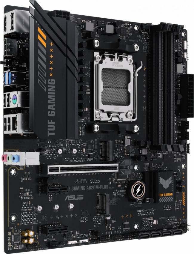 Материнская плата ASUS TUF GAMING A620M-PLUS — для бизнеса и офиса Материнская плата ASUS TUF GAMING A620M-PLUS — для бизнеса и офиса