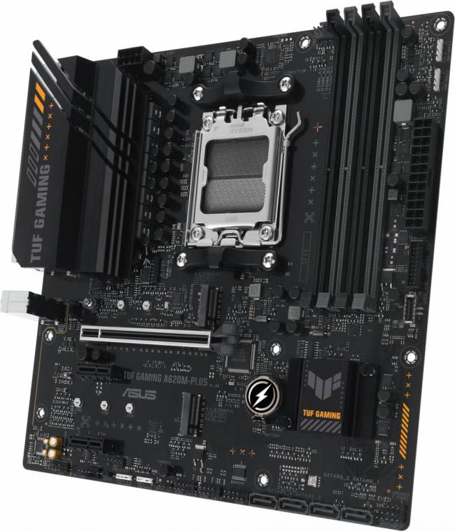 Материнская плата ASUS TUF GAMING A620M-PLUS — для бизнеса и офиса Материнская плата ASUS TUF GAMING A620M-PLUS — для бизнеса и офиса