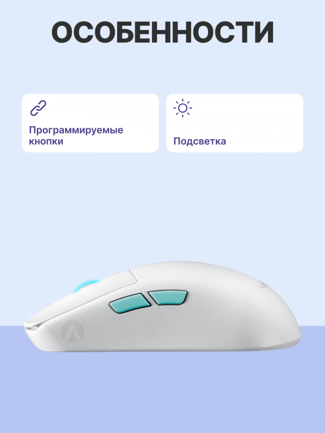 Мышь P713 ROG HARPE ACE AIM LAB EDITION/WHT ASUS ROG P713 Harpe Ace Aim Lab Edition/WHT 90MP02W0-BMUA10 — для бизнеса и офиса Мышь P713 ROG HARPE ACE AIM LAB EDITION/WHT ASUS ROG P713 Harpe Ace Aim Lab Edition/WHT 90MP02W0-BMUA10 — для бизнеса и офиса