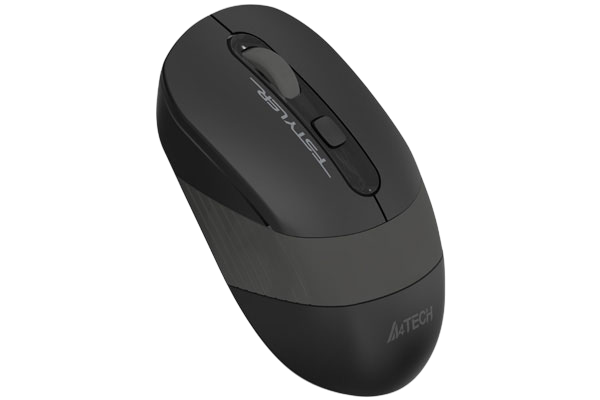 Мышь A4Tech Fstyler FG10 черный/серый оптич. 2000dpi беспров. USB 4but (FG10 GREY) A4Tech FG10 GREY — для бизнеса и офиса Мышь A4Tech Fstyler FG10 черный/серый оптич. 2000dpi беспров. USB 4but (FG10 GREY) A4Tech FG10 GREY — для бизнеса и офиса