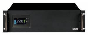 Источник бесперебойного питания Powercom King Pro RM KIN-2200AP LCD 1760Вт 2200ВА черный Powercom King Pro RM KIN-2200AP LCD