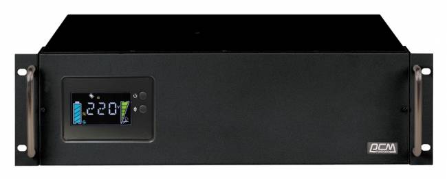 Источник бесперебойного питания Powercom King Pro RM KIN-2200AP LCD 1760Вт 2200ВА черный Powercom King Pro RM KIN-2200AP LCD — для бизнеса и офиса Источник бесперебойного питания Powercom King Pro RM KIN-2200AP LCD 1760Вт 2200ВА черный Powercom King Pro RM KIN-2200AP LCD — для бизнеса и офиса