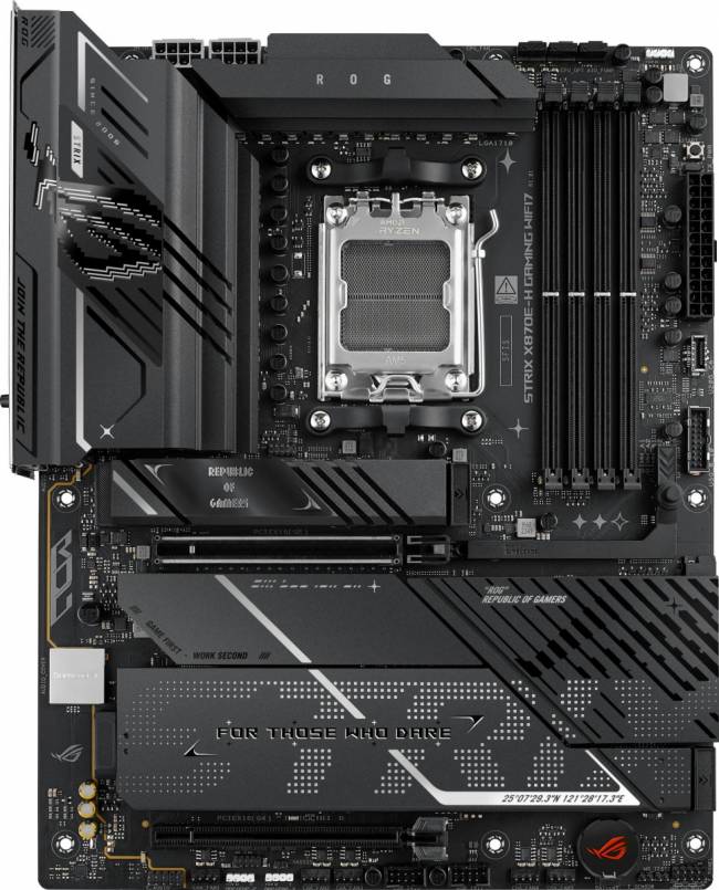 Материнская плата ASUS ROG STRIX X870E-H GAMING WIFI7 — для бизнеса и офиса Материнская плата ASUS ROG STRIX X870E-H GAMING WIFI7 — для бизнеса и офиса