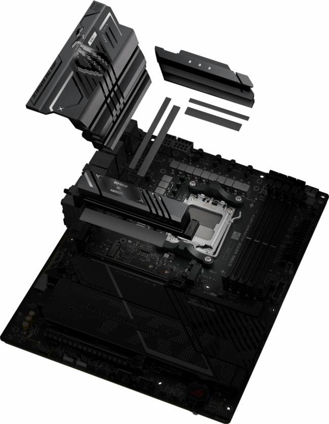 Материнская плата ASUS ROG STRIX X870E-H GAMING WIFI7 — для бизнеса и офиса Материнская плата ASUS ROG STRIX X870E-H GAMING WIFI7 — для бизнеса и офиса