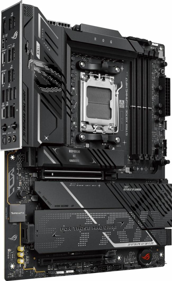 Материнская плата ASUS ROG STRIX X870E-H GAMING WIFI7 — для бизнеса и офиса Материнская плата ASUS ROG STRIX X870E-H GAMING WIFI7 — для бизнеса и офиса