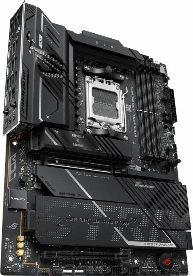 Материнская плата ASUS ROG STRIX X870E-H GAMING WIFI7 — для бизнеса и офиса Материнская плата ASUS ROG STRIX X870E-H GAMING WIFI7 — для бизнеса и офиса