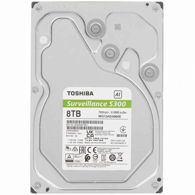Жесткий диск Toshiba MG10ADA800E-V — для бизнеса и офиса Жесткий диск Toshiba MG10ADA800E-V — для бизнеса и офиса