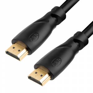 GCR Кабель PROF 10.0m HDMI 2.0, 3D, Ultra HD,60 Hz up to 18GB, Fast Ethernet 18.0 Гбит/с позолоченные контакты, 3Х экран, OD9.0mm, 28/24 AWG Кабель Greenconnect PROF 10.0m HDMI 2.0, 10.0m