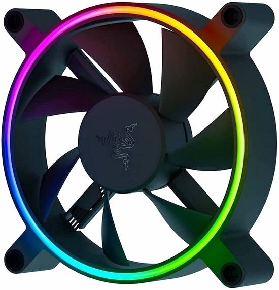 Кулер Razer Kunai Chroma RGB 120MM LED PWM Performance Fan - 1 Fan - FRML Packaging Razer Kunai Chroma - 120mm - 1 Fan — для бизнеса и офиса Кулер Razer Kunai Chroma RGB 120MM LED PWM Performance Fan - 1 Fan - FRML Packaging Razer Kunai Chroma - 120mm - 1 Fan — для бизнеса и офиса