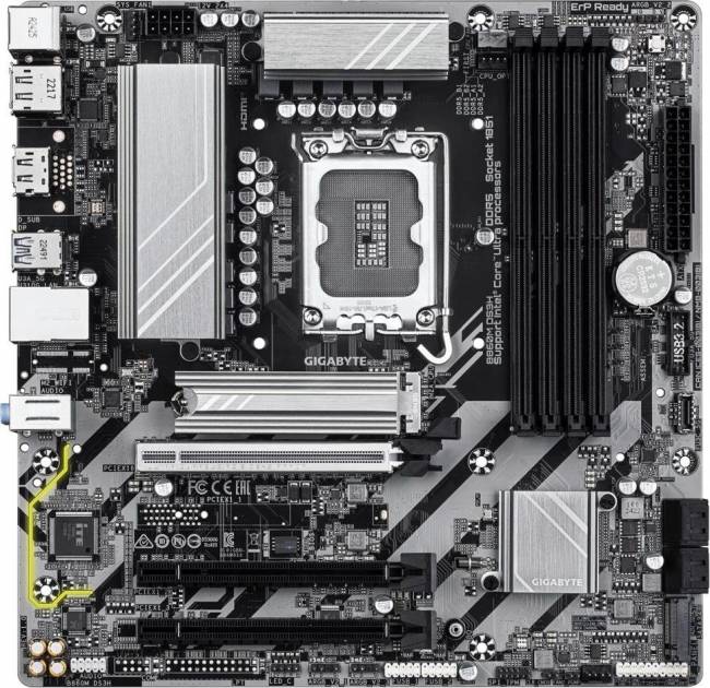 Материнская плата Gigabyte B860M DS3H — для бизнеса и офиса Материнская плата Gigabyte B860M DS3H — для бизнеса и офиса