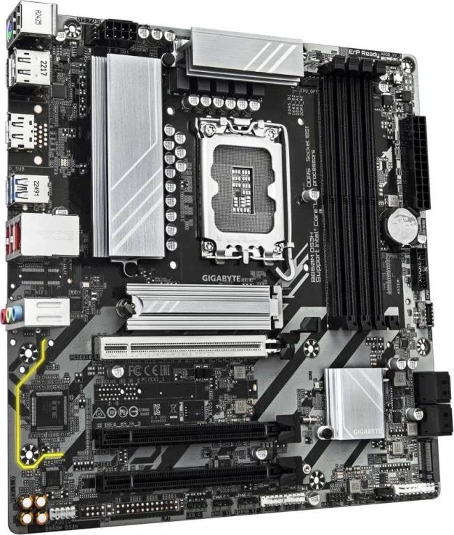 Материнская плата Gigabyte B860M DS3H — для бизнеса и офиса Материнская плата Gigabyte B860M DS3H — для бизнеса и офиса