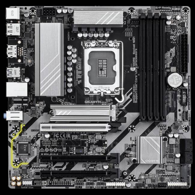 Материнская плата Gigabyte B860M DS3H — для бизнеса и офиса Материнская плата Gigabyte B860M DS3H — для бизнеса и офиса