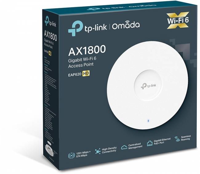 Точка доступа TP-Link EAP620 HD — для бизнеса и офиса Точка доступа TP-Link EAP620 HD — для бизнеса и офиса