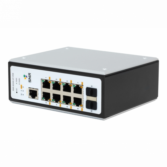 Коммутатор SNR-S215Gi-8T-POE — для бизнеса и офиса